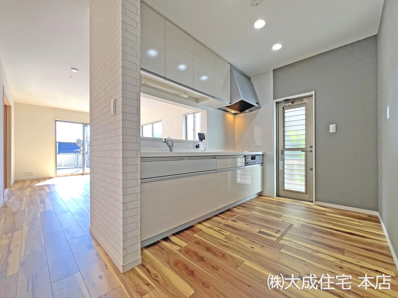 ダイニングキッチン-出来たてのお料理もすぐに提供できます^^ 現地写真2025.3.10撮影