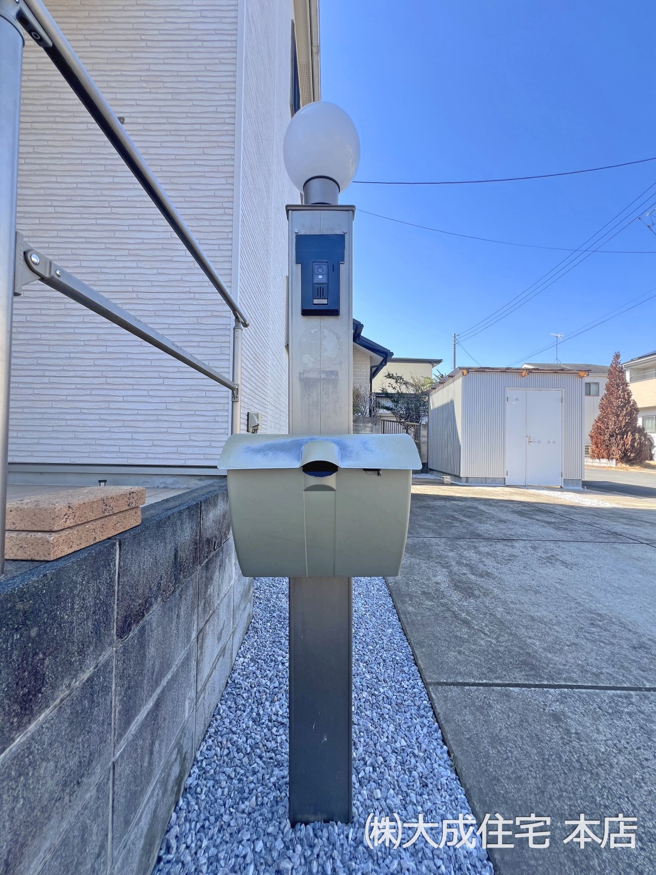 防犯設備(モニター付きインターホン)-モニター付きインターホン 現地写真2025.3.10撮影