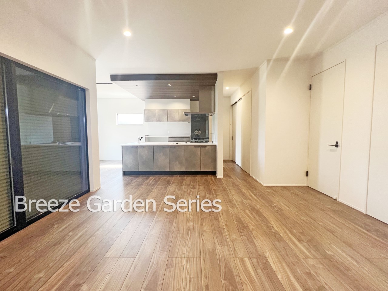 建物プラン例(内観)-TAISEIこだわりの参考プラン:ぬくもりや落ち着きのある空間を演出するミディアムブラウンの床