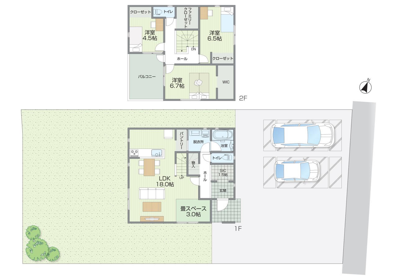 間取-NO4:間取り参考プラン