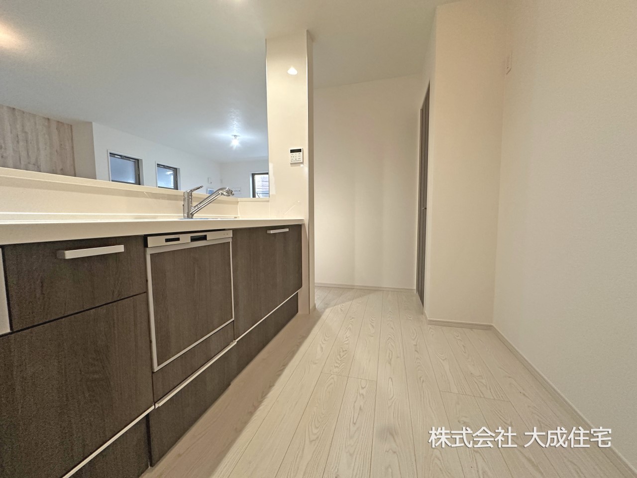 ダイニングキッチン-キッチンスペース 現地写真2025.10.9撮影