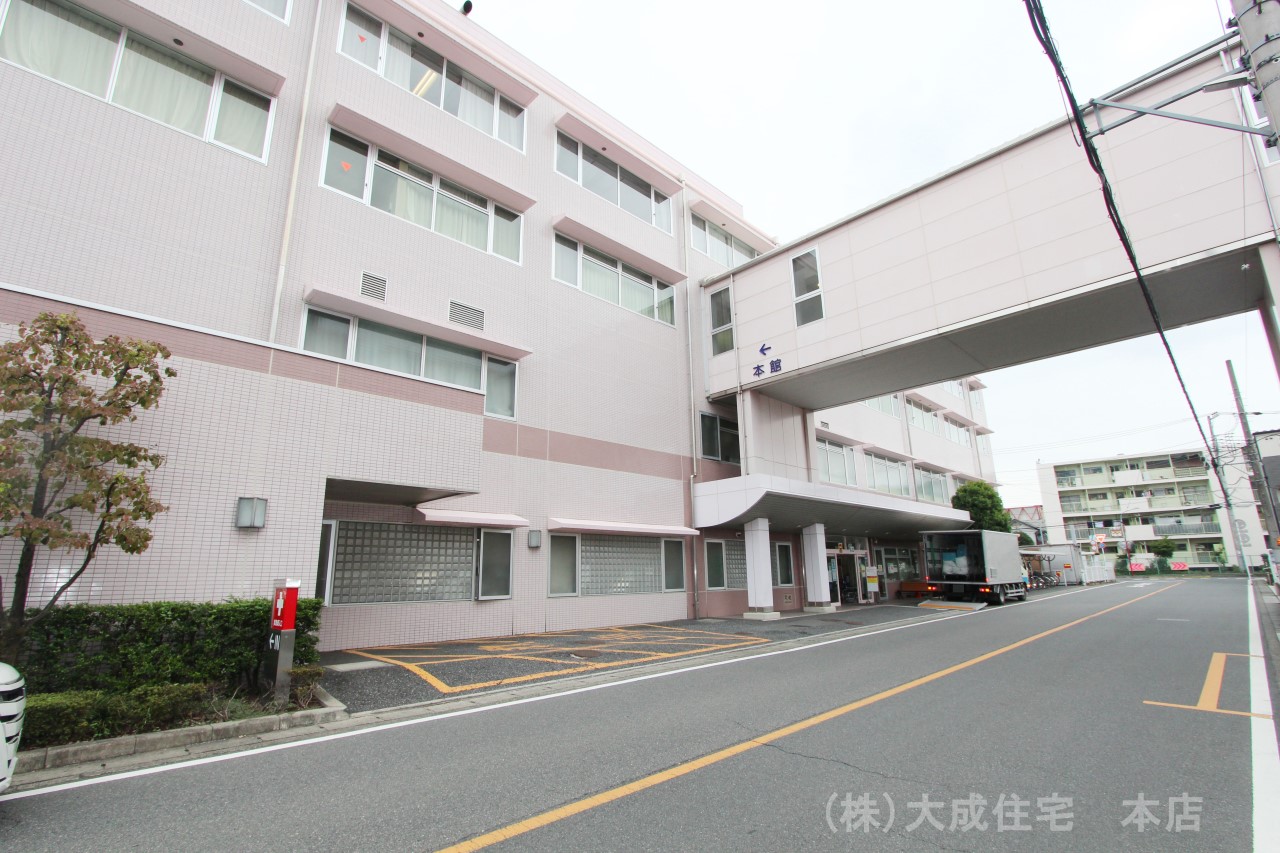 病院(550m)-医療法人刀仁会　坂戸中央病院(徒歩７分につき、急な体調不良でも安心です。)