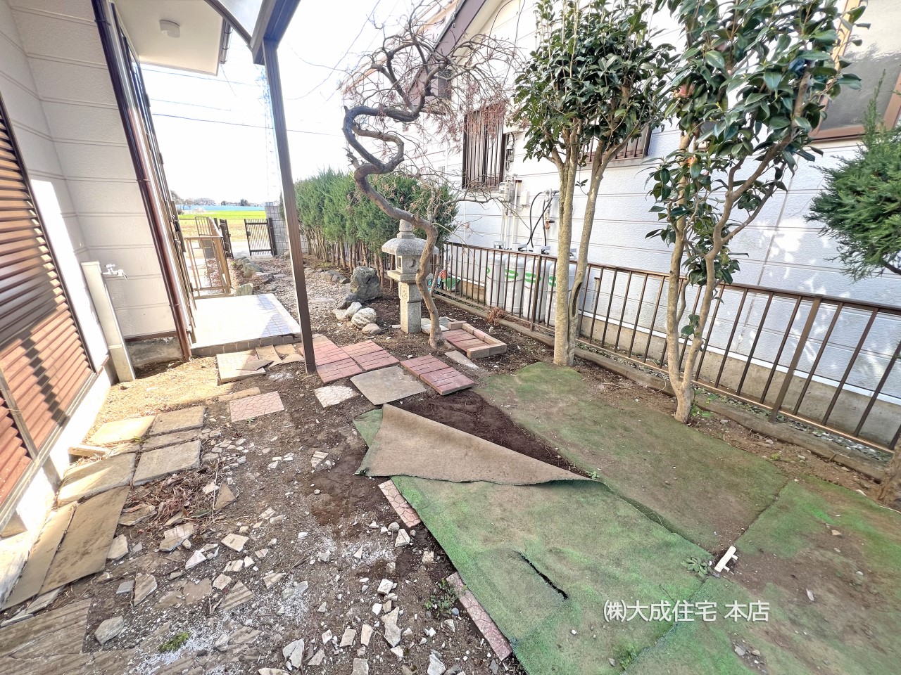 庭-趣のあるお庭です＾＾　現地写真2024.3.11撮影