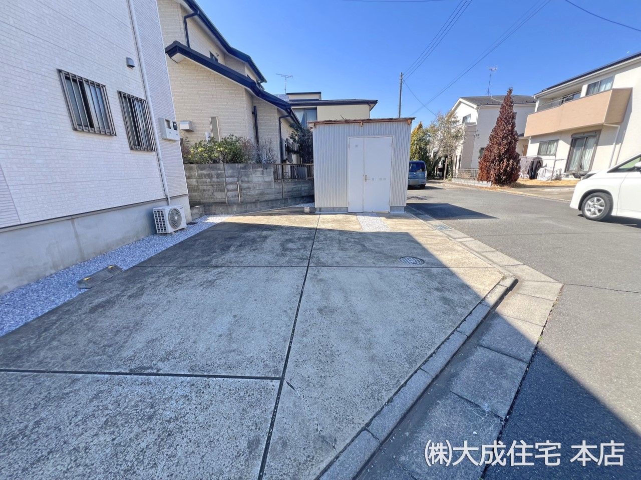 住戸からの眺望写真-カースペース3台分あり!(車種による) 現地写真2025.3.10撮影