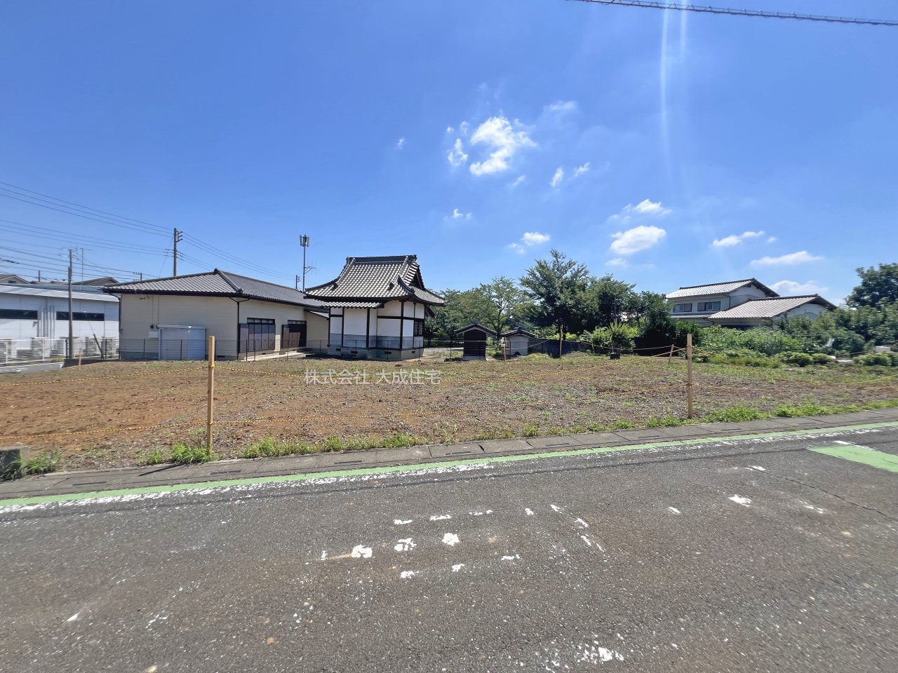 現地外観写真-1区画:現地写真2025.7.21撮影