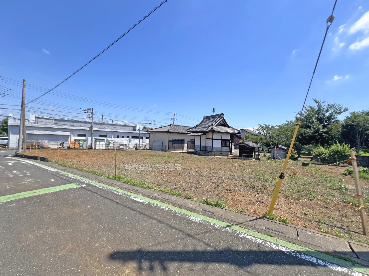 現地外観写真-1区画:現地写真2025.7.21撮影