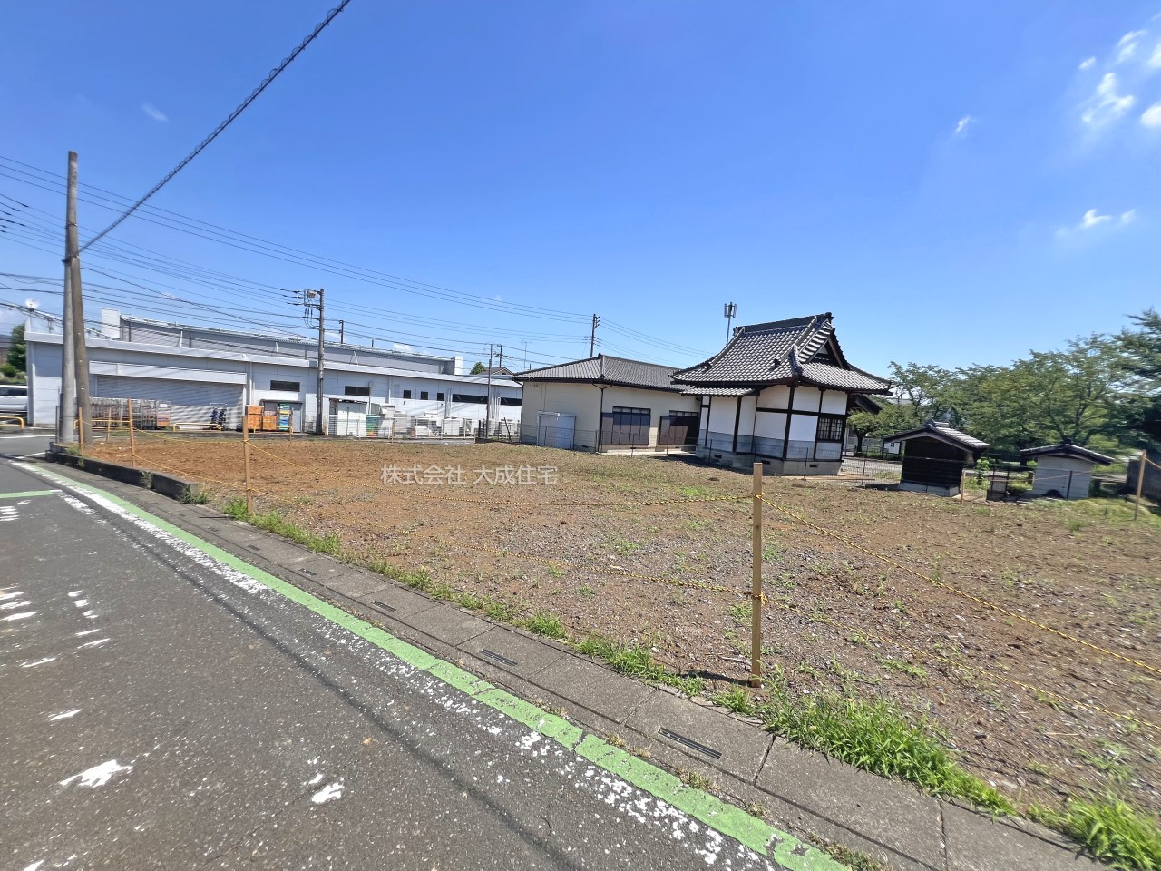 現地外観写真-1区画:現地写真2025.7.21撮影