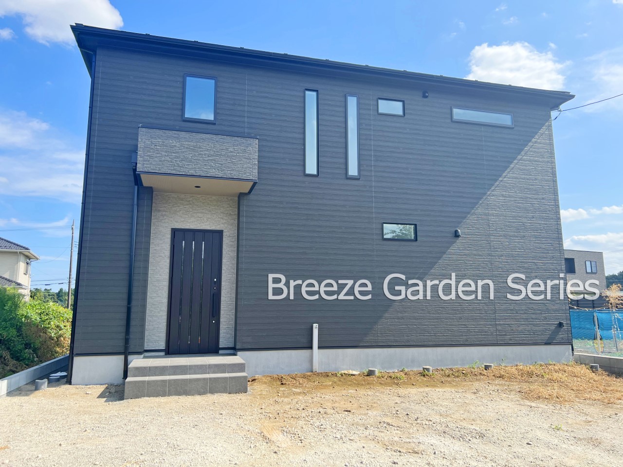 建物プラン例(外観)-TAISEIこだわりの参考プラン:高級感や重厚感、スタイリッシュな雰囲気の外観