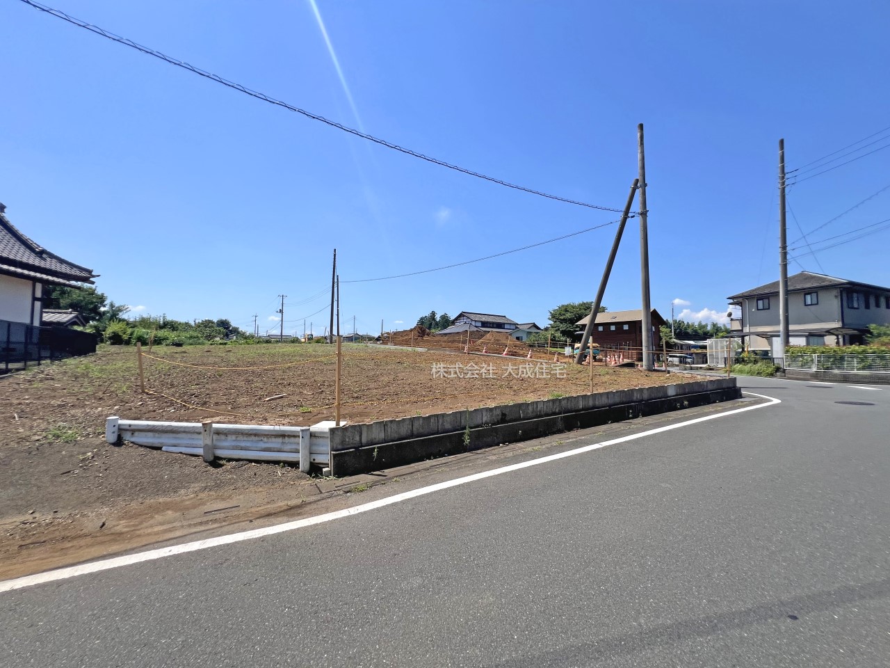 現地外観写真-1区画:現地写真2025.7.21撮影