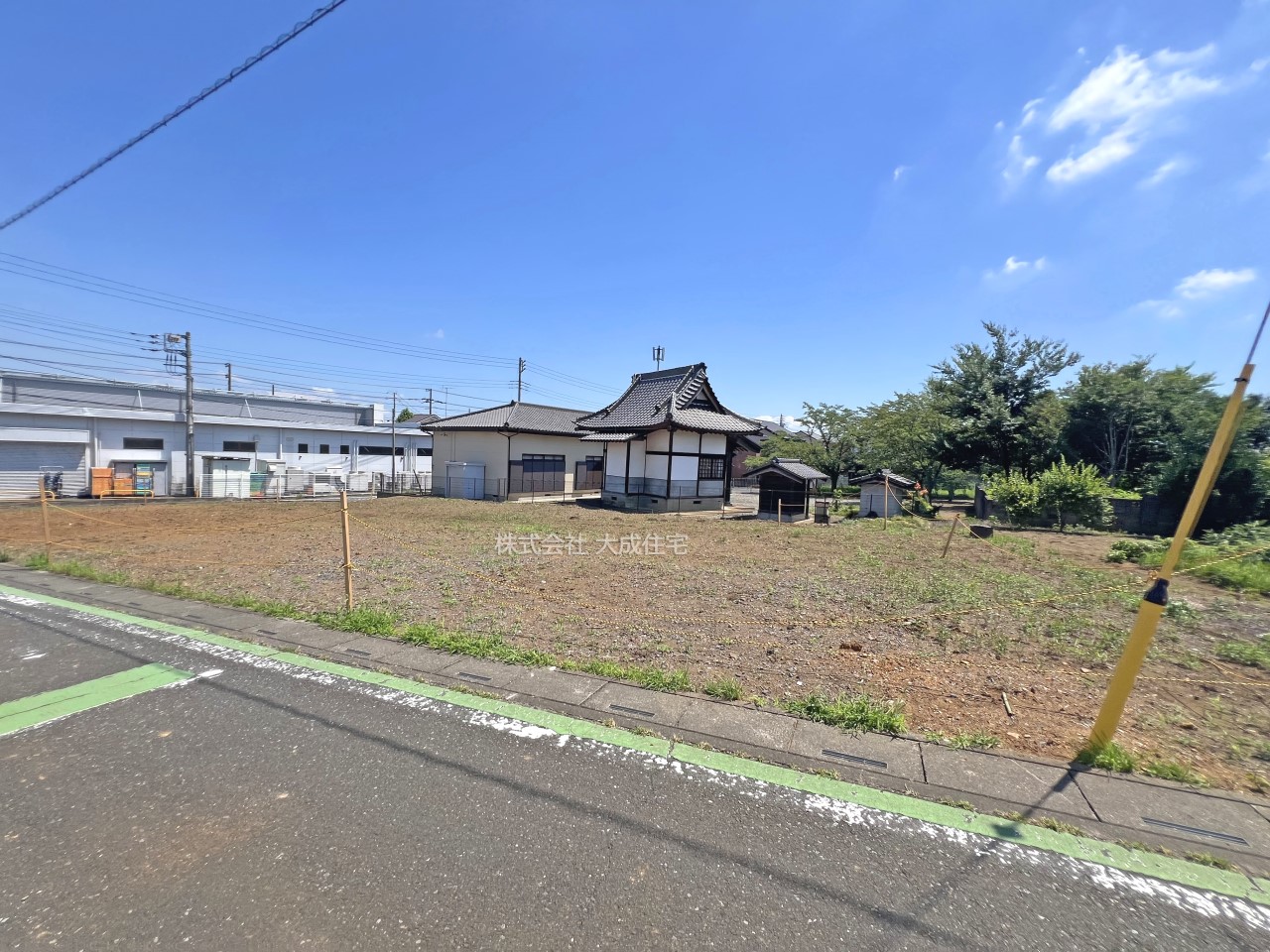 現地外観写真-1区画:現地写真2025.7.21撮影