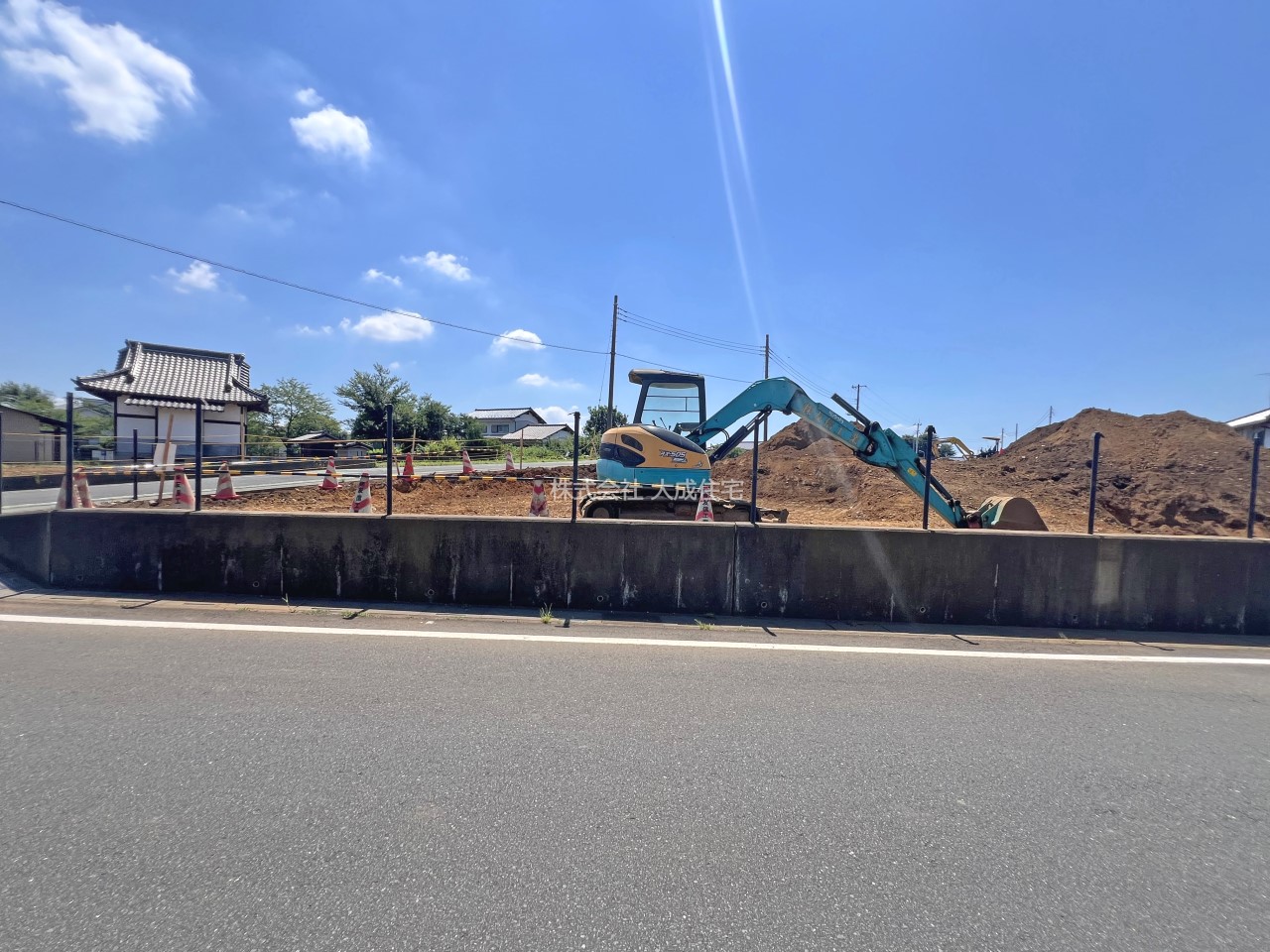 現地外観写真-2区画：現地写真2025.7.21撮影