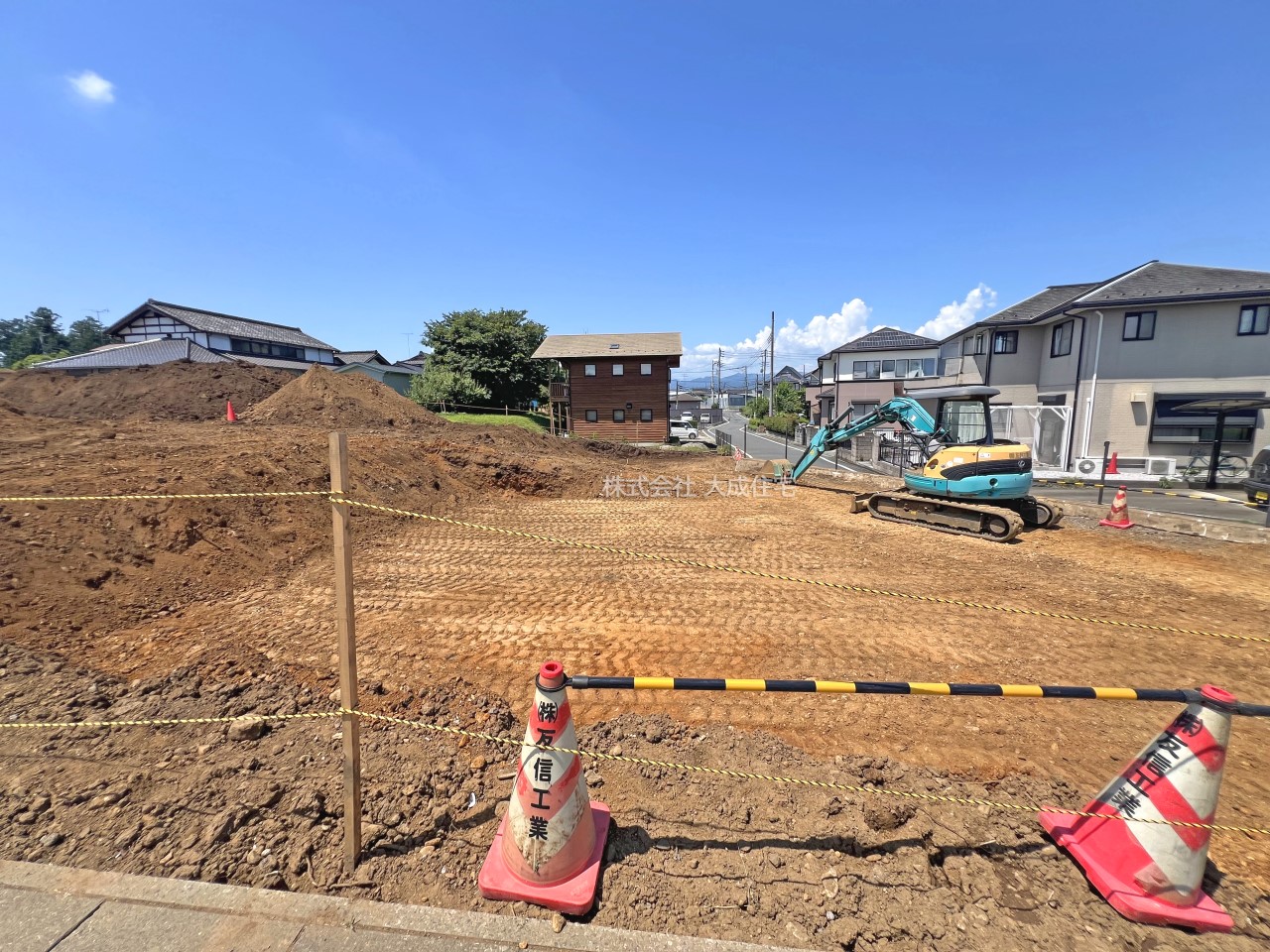 -2区画：日当たり・風通し良好です！　現地写真2025.7.21撮影