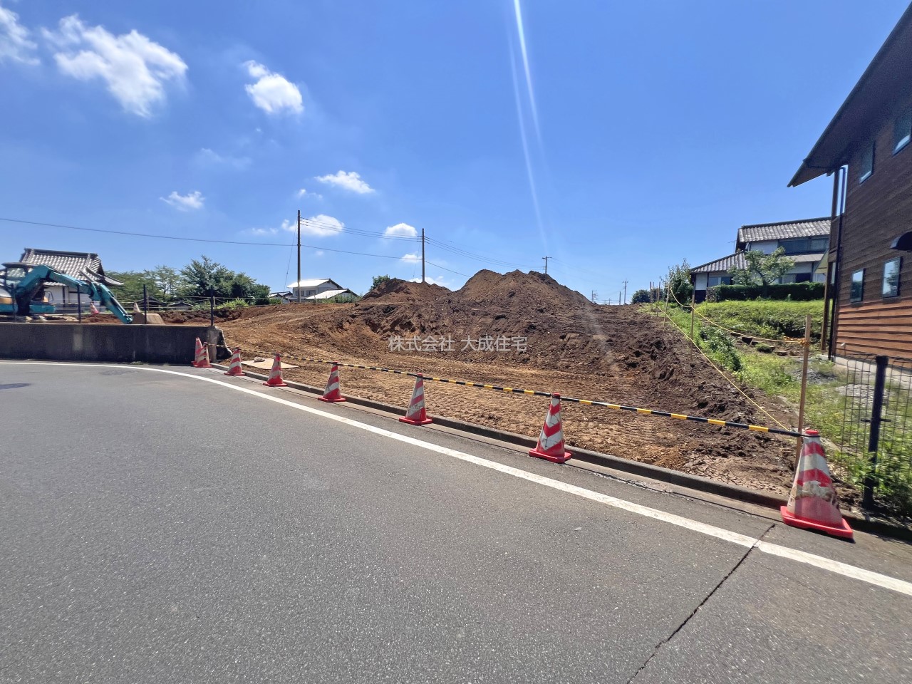 現地外観写真-2区画：現地写真2025.7.21撮影