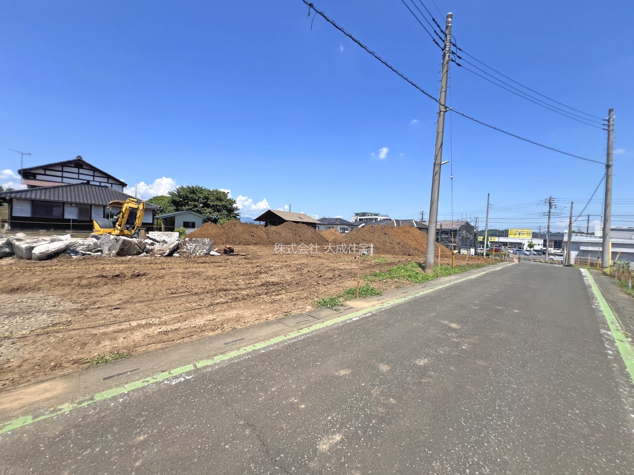 現地外観写真-3区画：現地写真2025.7.21撮影