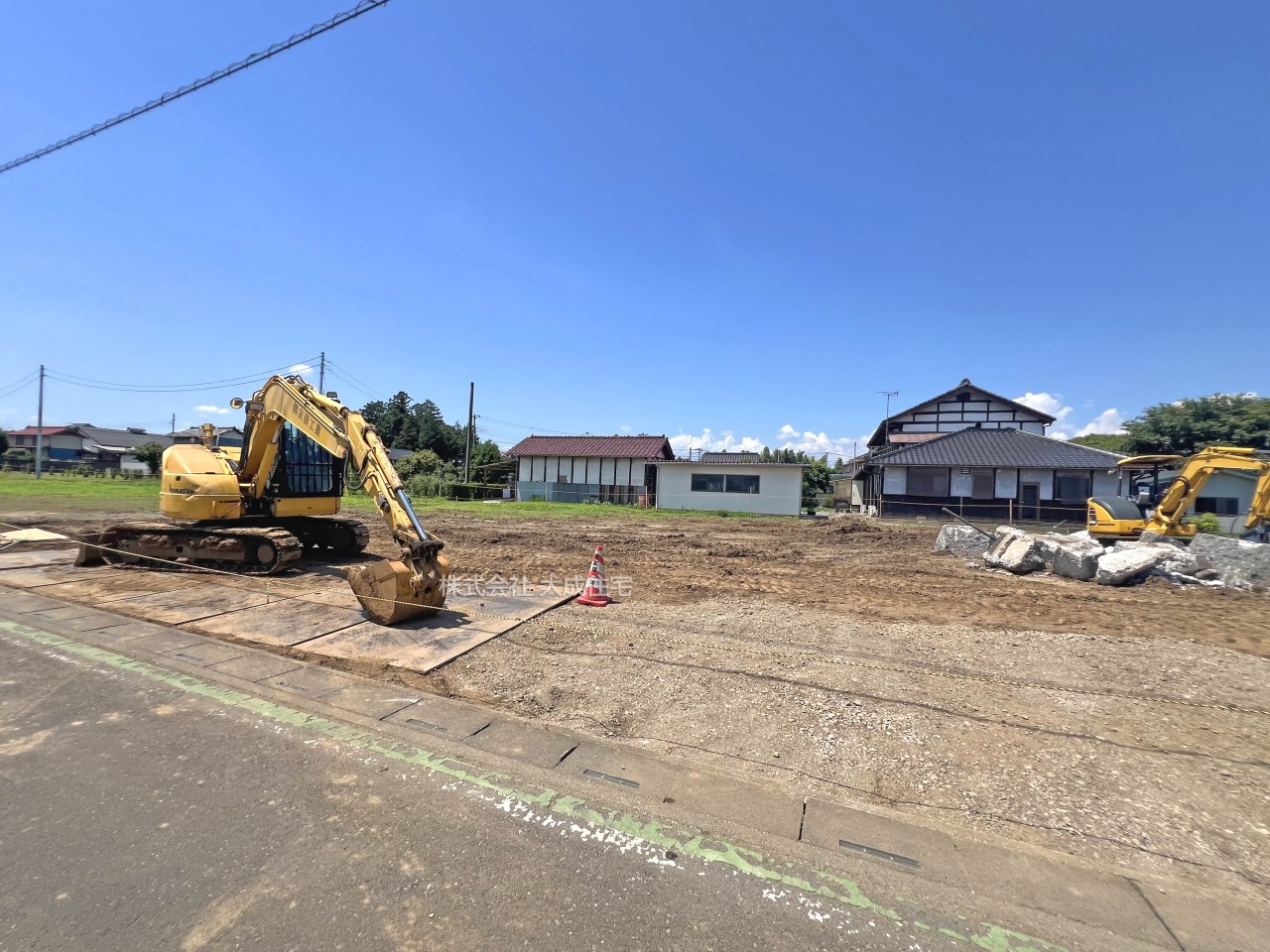 -4区画：90坪以上の広大な土地！　現地写真2025.7.21撮影