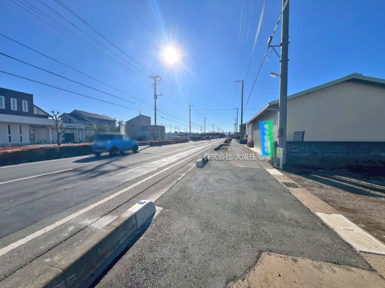 前面道路含む現地写真-全3棟:現地写真2026.1.12撮影