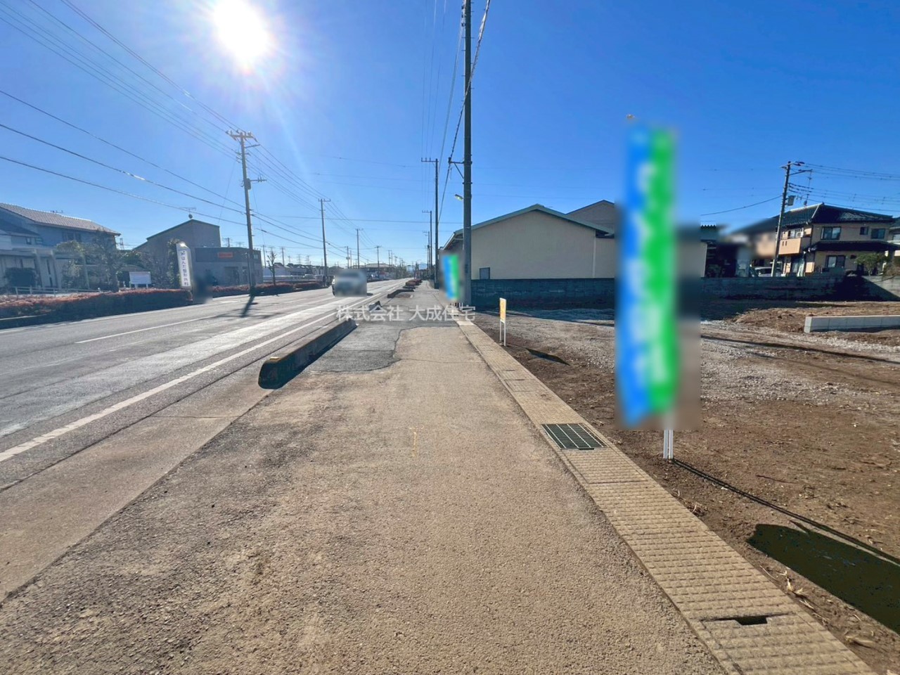 前面道路含む現地写真-全3棟：現地写真2026.1.12撮影