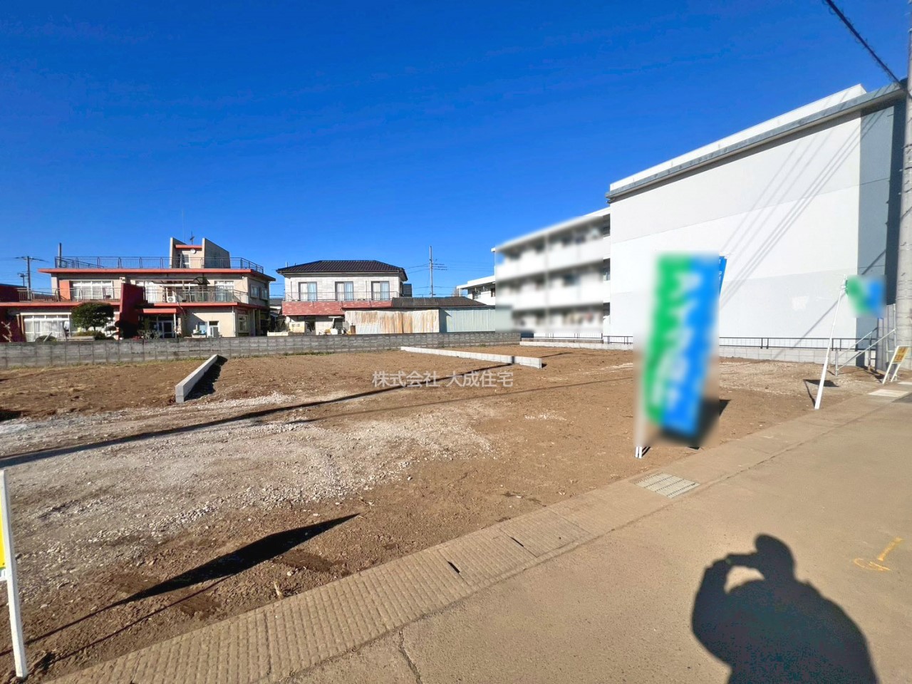 現地外観写真-2号棟：現地写真2026.1.12撮影