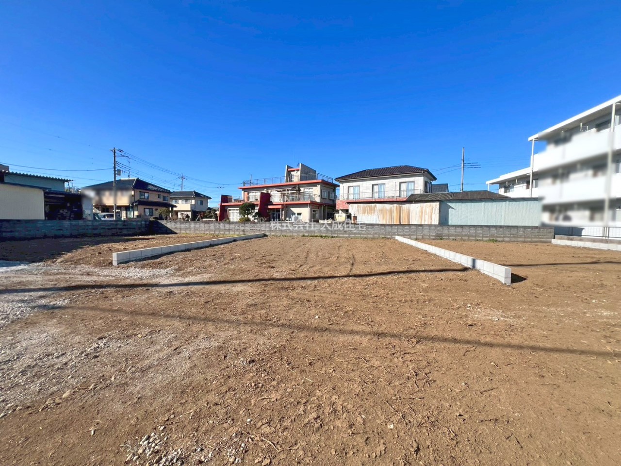 現地外観写真-2号棟：現地写真2026.1.12撮影