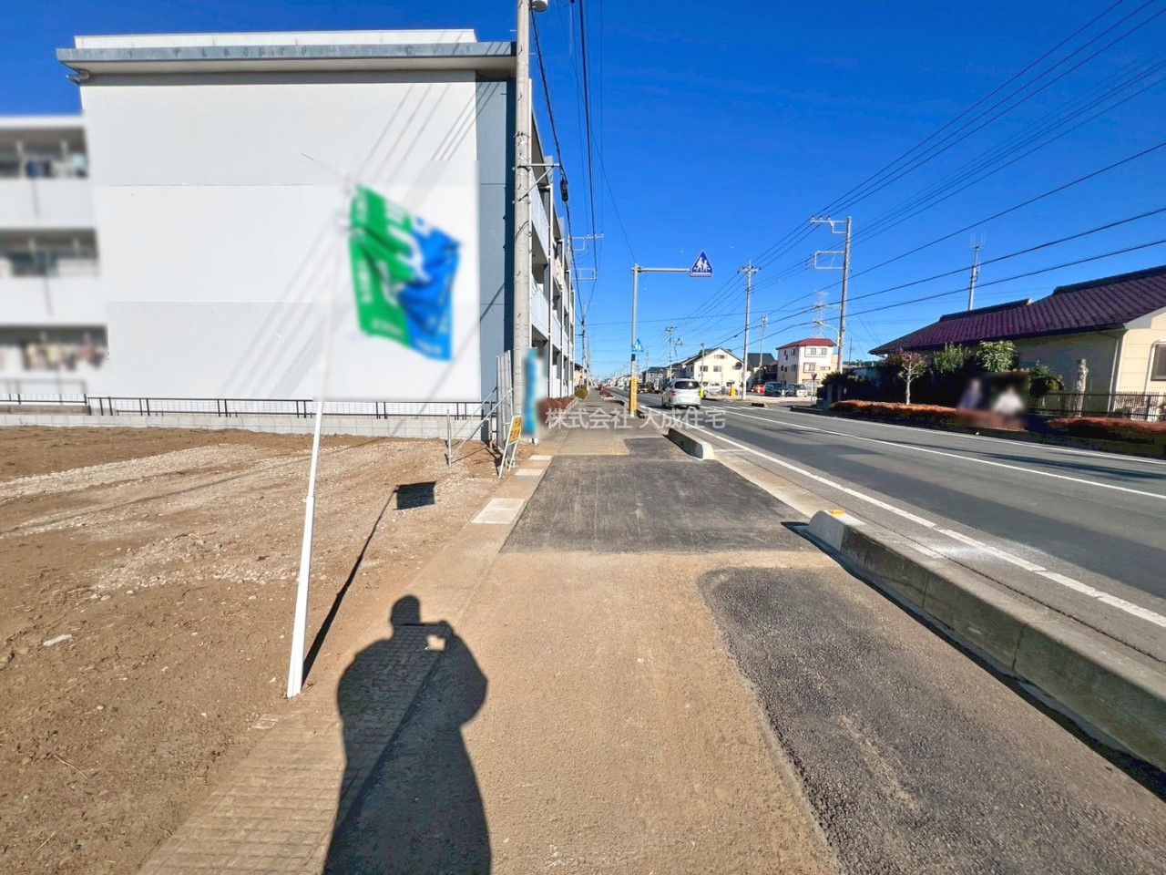 -全3棟：前面道路　現地写真2026.1.12撮影