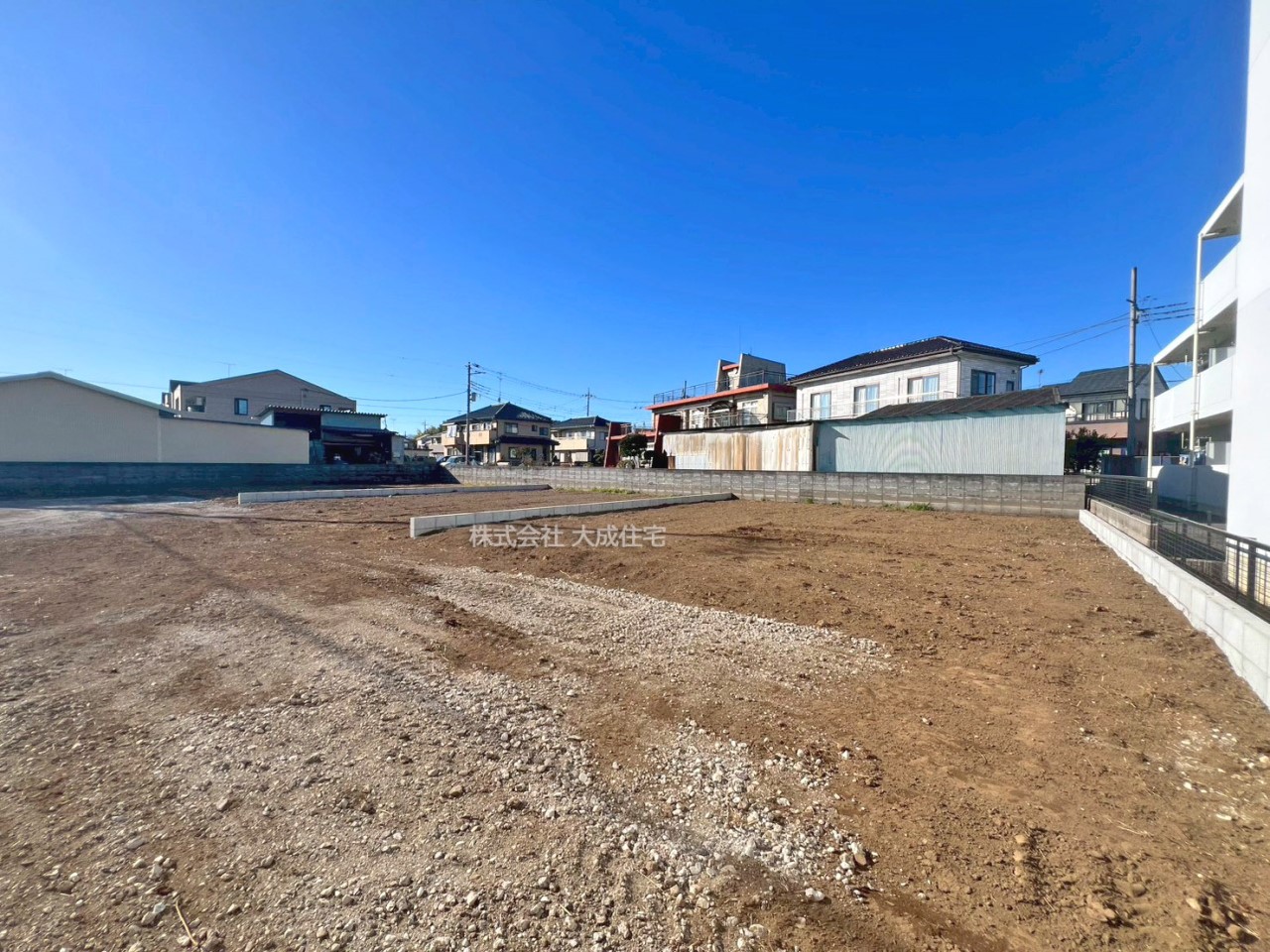 現地外観写真-3号棟：現地写真2026.1.12撮影