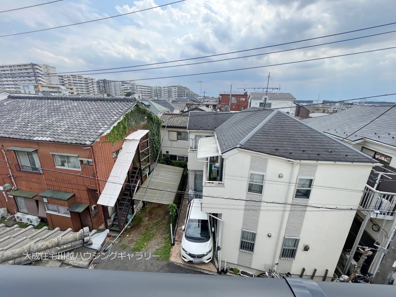 住戸からの眺望写真-バルコニーからの眺望 現地写真2024.8.5撮影