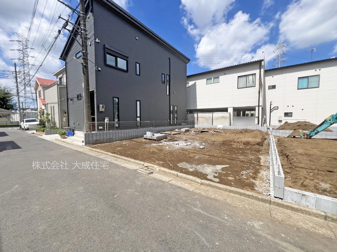 現地外観写真-３区画：現地写真：2025.7.21撮影