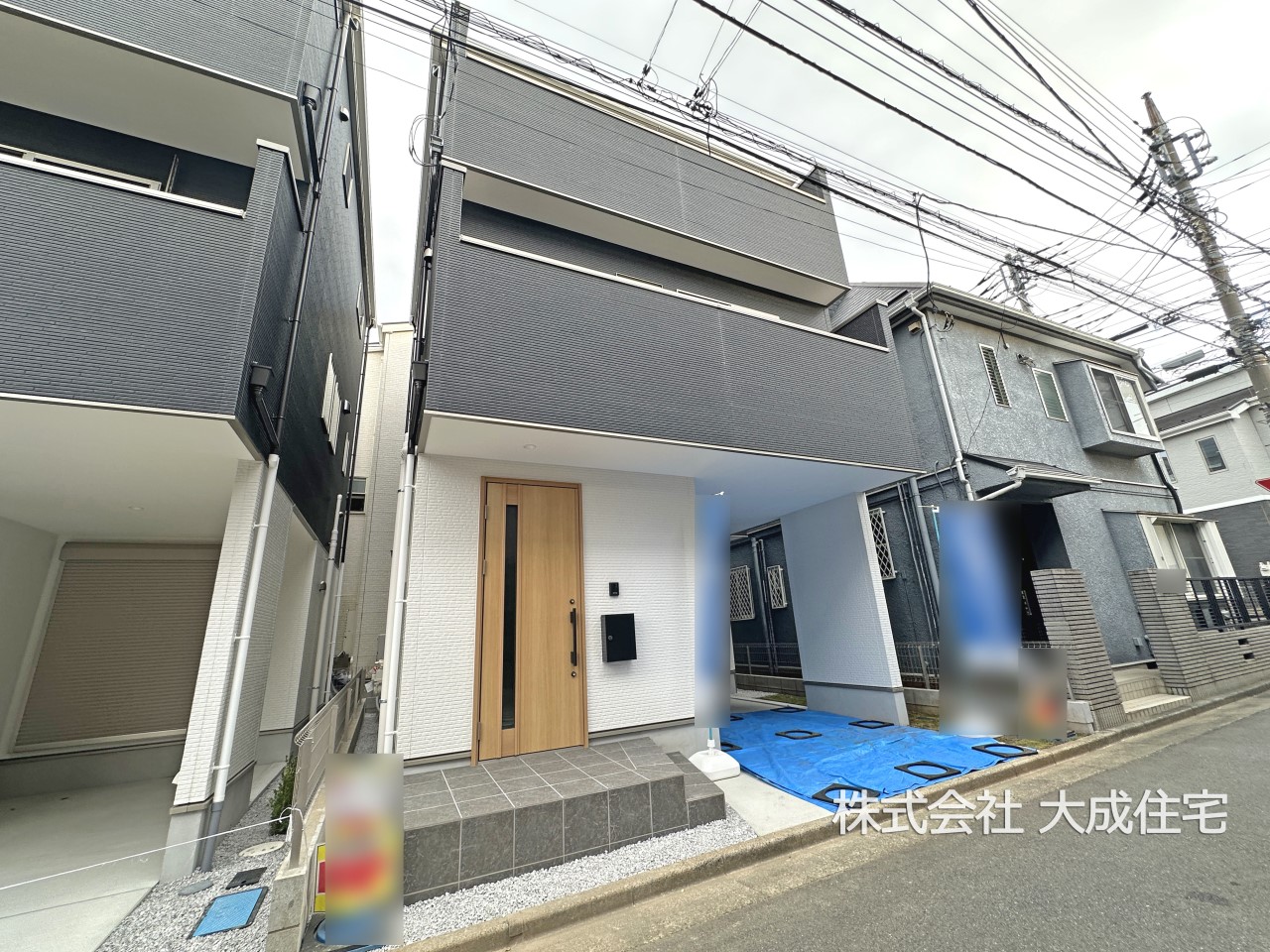 現地外観写真-落ち着きのある閑静な住宅街です! 現地写真2025.10.9撮影