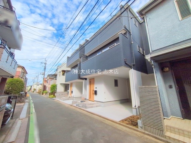 前面道路含む現地写真-前面道路 現地写真2025.9.25撮影