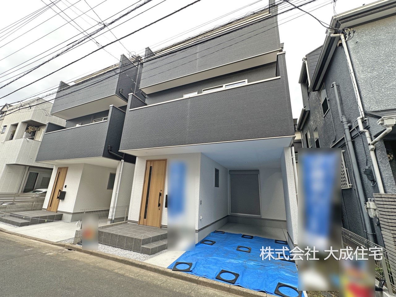 現地外観写真-徒歩圏内に商業施設が充実した住環境! 現地写真2025.10.9撮影