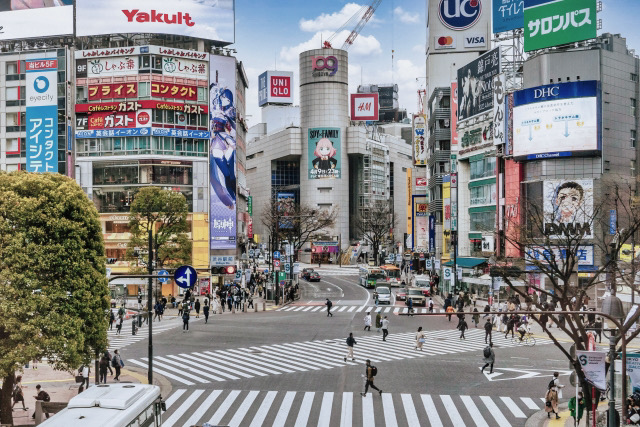 渋谷駅の写真